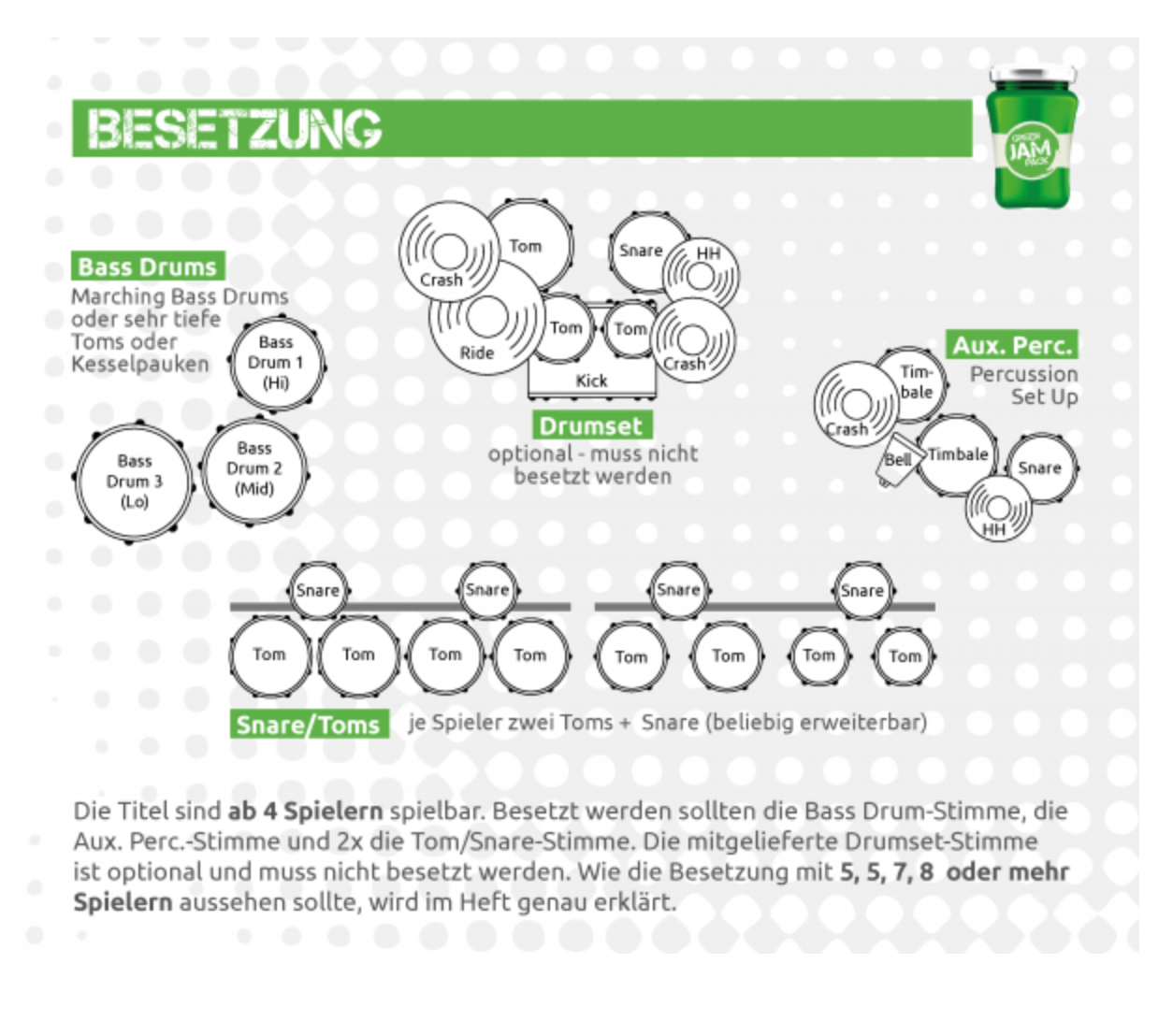 GREEN JAM PACK - Vol. 2