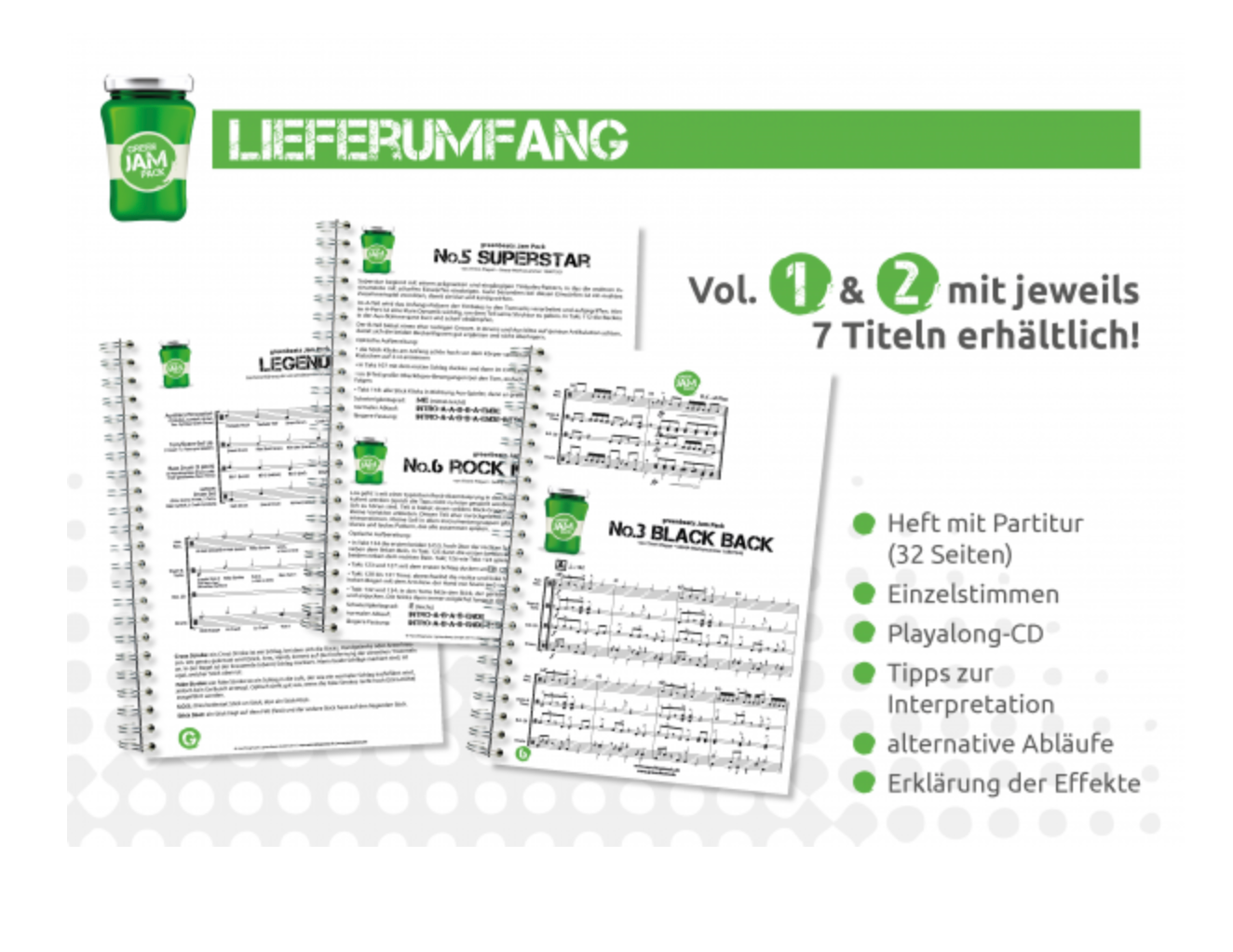GREEN JAM PACK - Vol. 2
