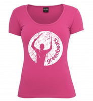 Damen greenbeats-Shirt | pink