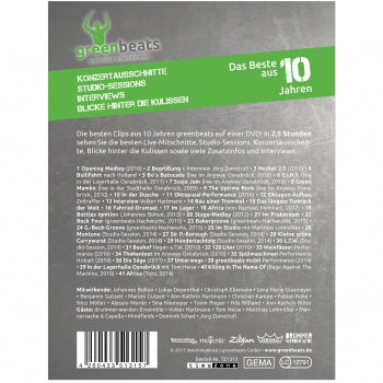 DVD | greenbeats | Das Beste aus 10 Jahren