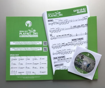 DRUM SET PLAYALONG | greenbeats (20 Songs + CD)