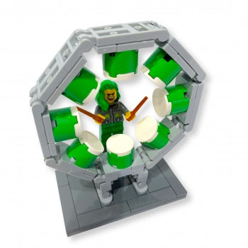 Mini-Oktagon aus Lego-Steinen