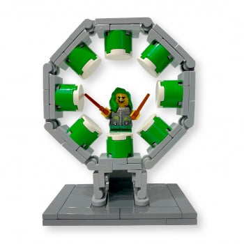 Mini-Oktagon aus Lego-Steinen